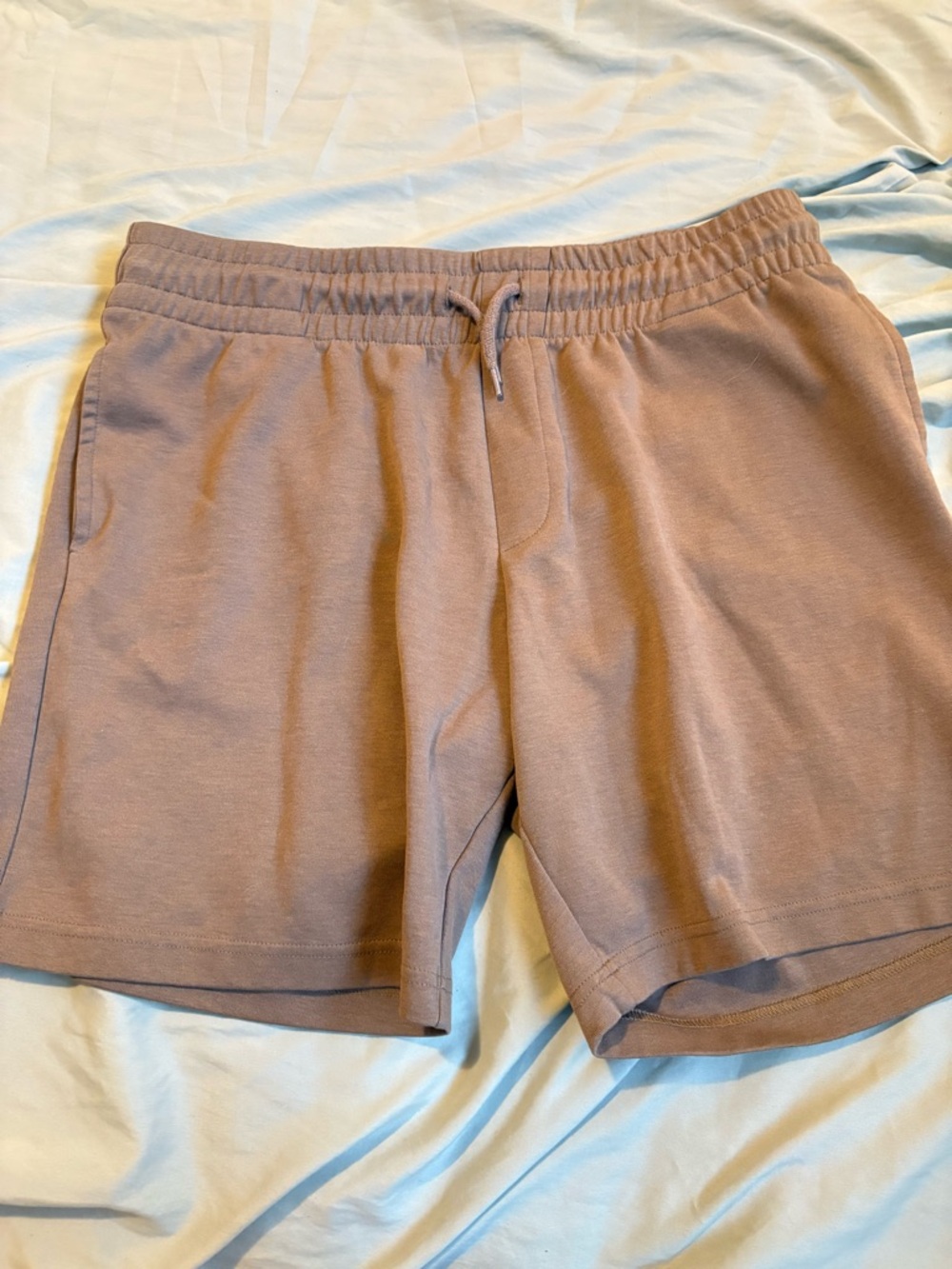 Jack & Jones Men's Mauve Drawstring Athletic Shorts